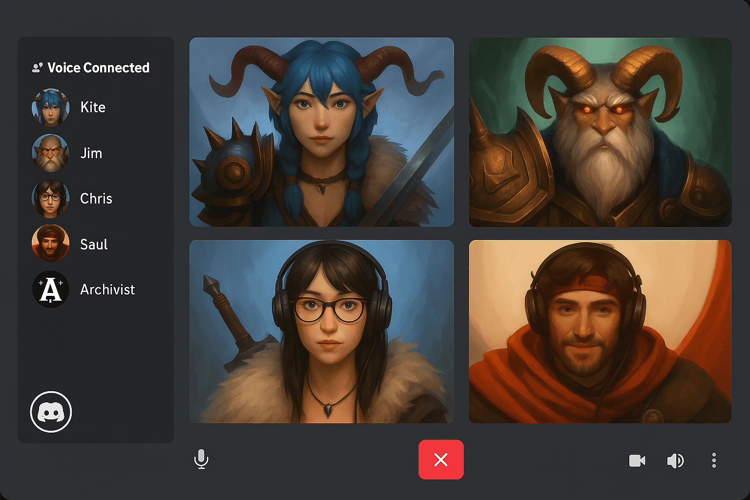 Discord live session capture in Archivist